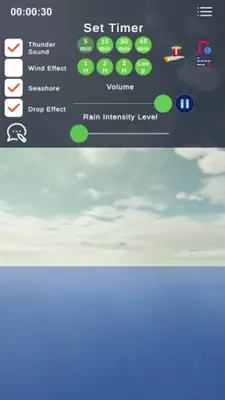 Realistic AnimatedRain Sleep Sounds,Rainy Mood android App screenshot 7